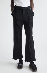 Undercover Pintuck Wool Blend Pants