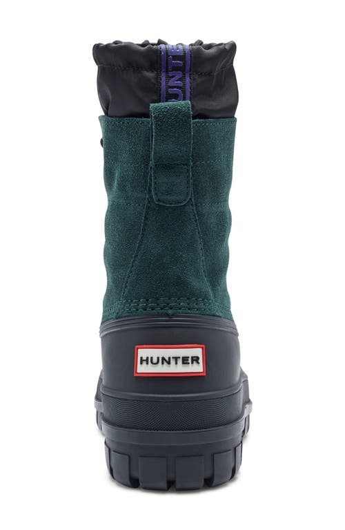 Hunter Skylar Waterproof Boot In Green