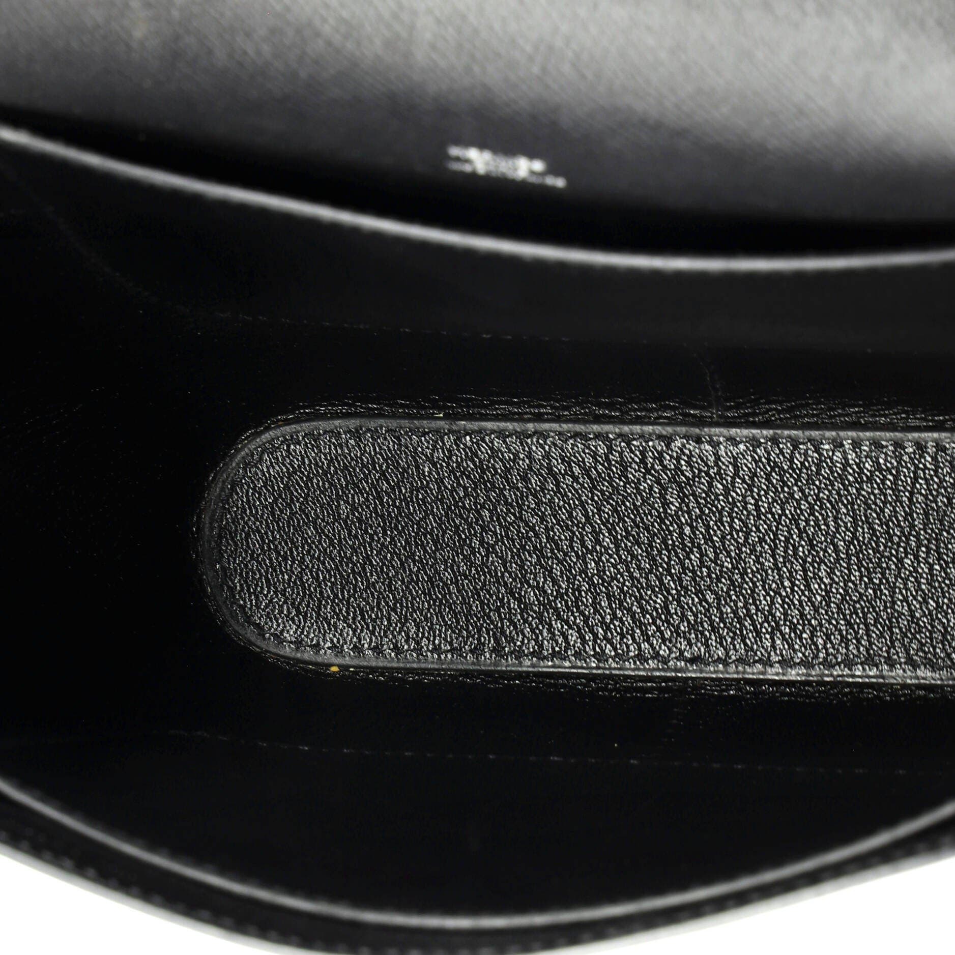 Pre-Owned Hermes Octagone Bag Epsom 23, Alternate, color, Noir