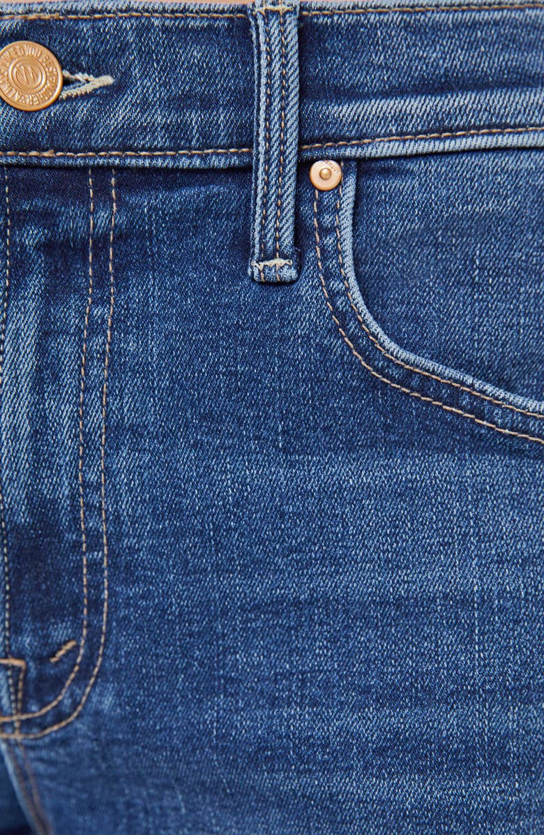 MOTHER The Newbie High Waist Crop Straight Leg Jeans, Alternate, color, Prized Possession