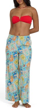 Billabong Palm Grove Cotton Straight Leg Pants