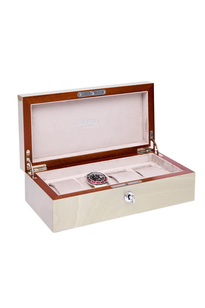 Heritage Four Watch Box, Alternate, color, Grey