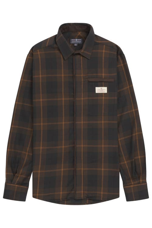 Amundsen Sports Skauen Field Shirt In Brown