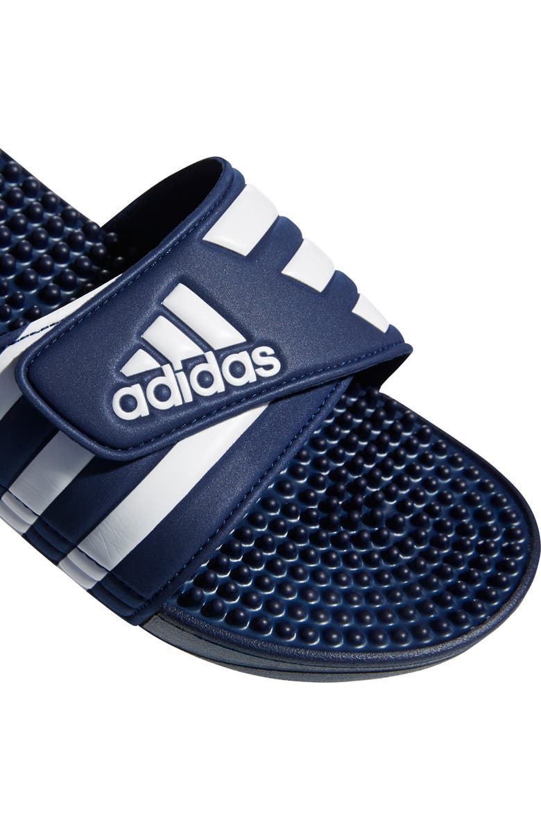 adidas Adissage Sport Slide, Alternate, color, Dark Blue/ White