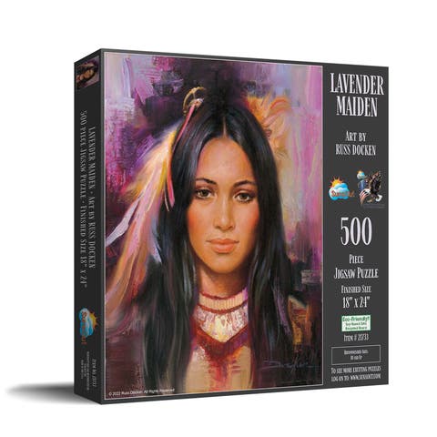 Lavender Maiden 500 piece Jigsaw Puzzle for Adults