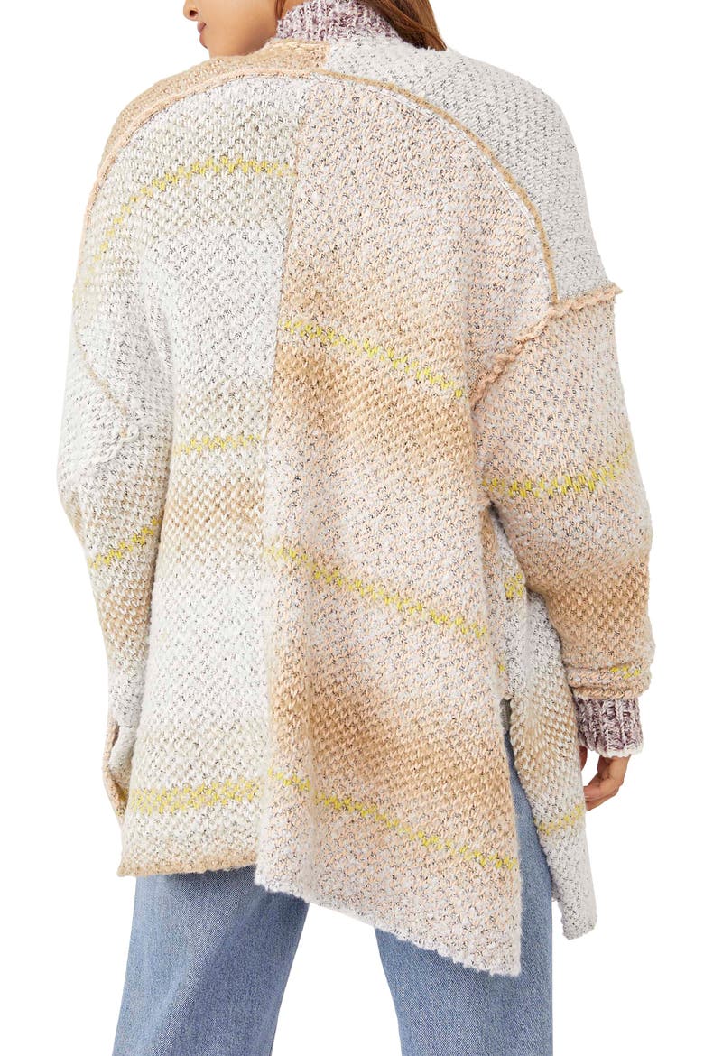 Daydreamer Cardigan, Alternate, color, ANGEL FOOD COMBO