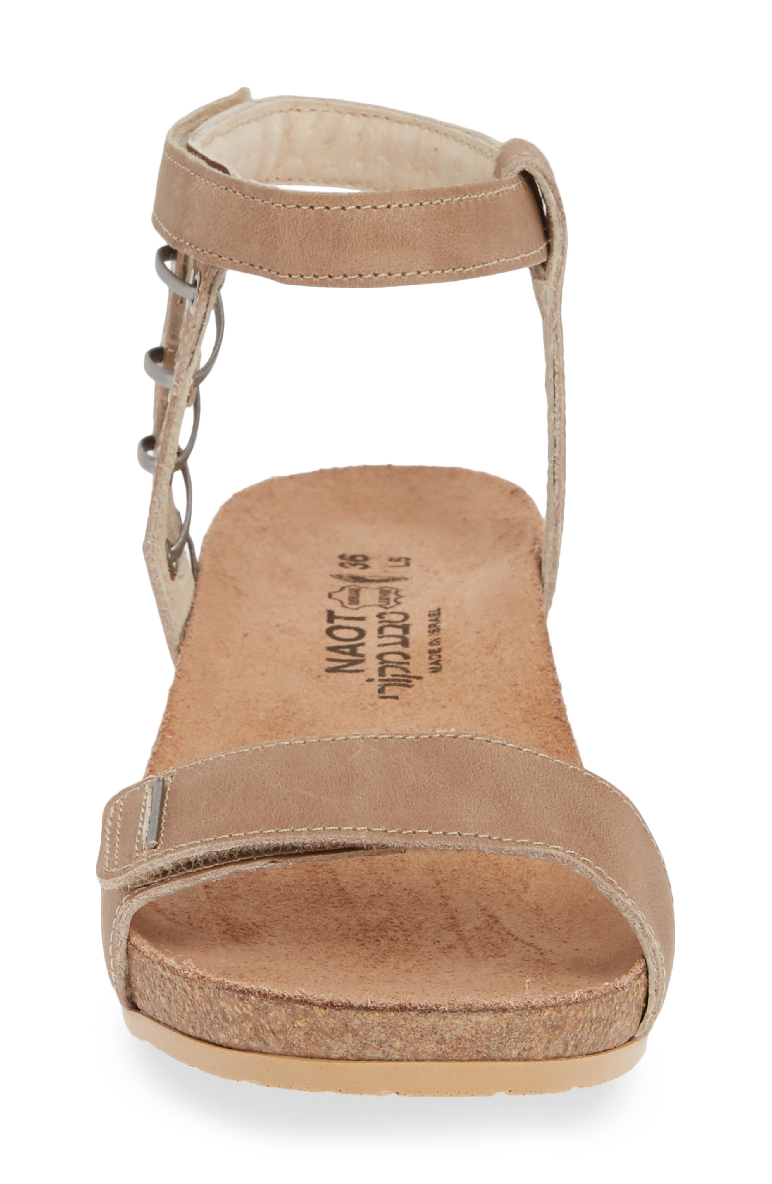 Wizard Sandal, Alternate, color, KHAKI BEIGE/ SILVER