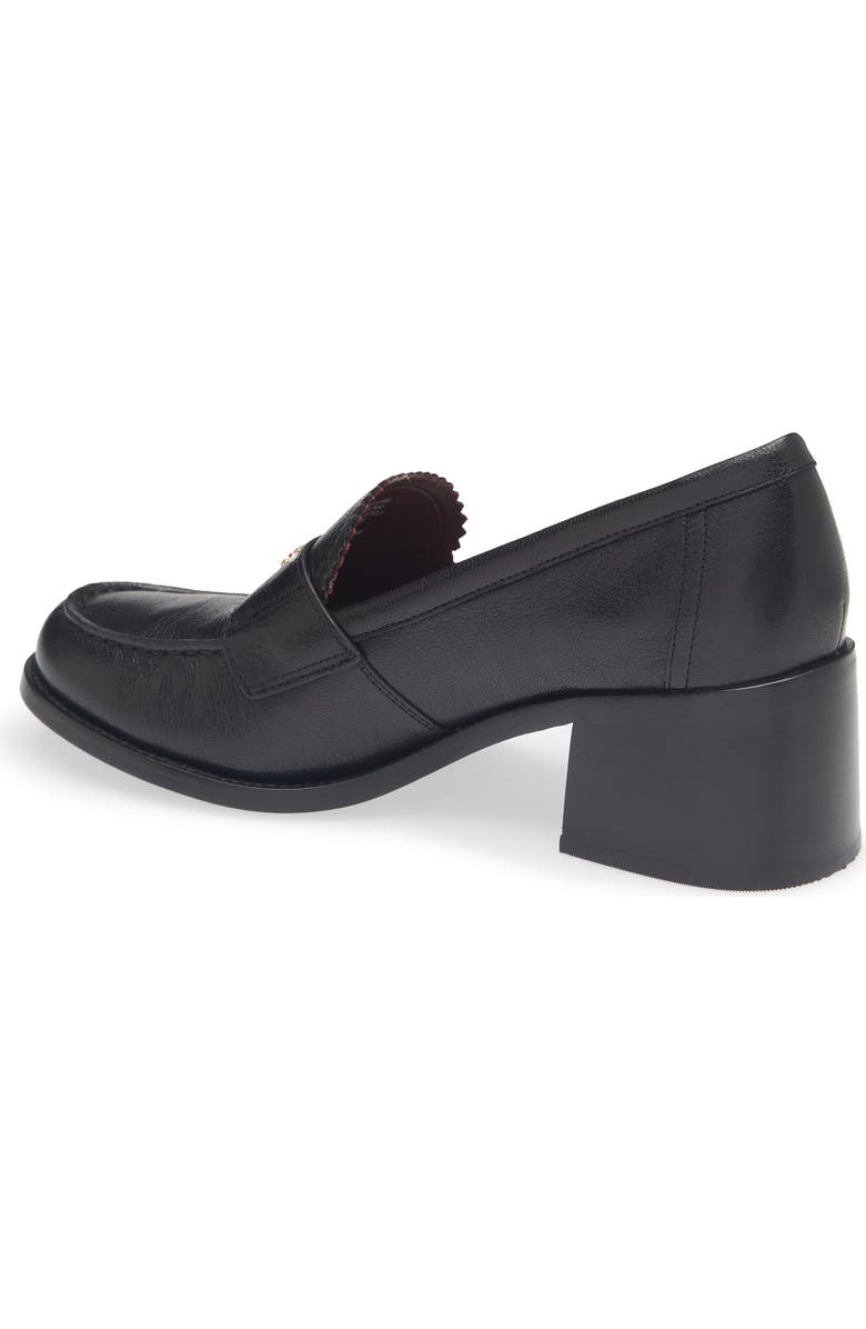Tory Burch Double T Logo Loafer Pump, Alternate, color,