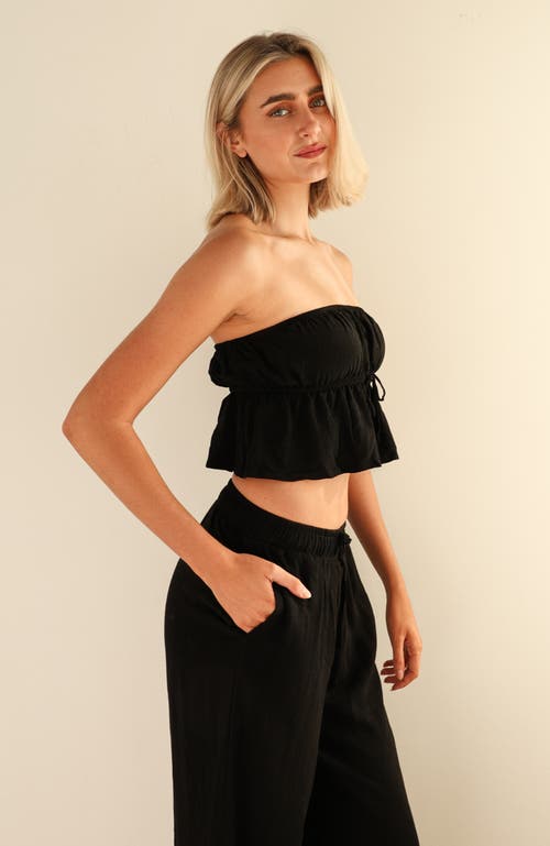 Dippin Daisys Kenna Crop Top In Black