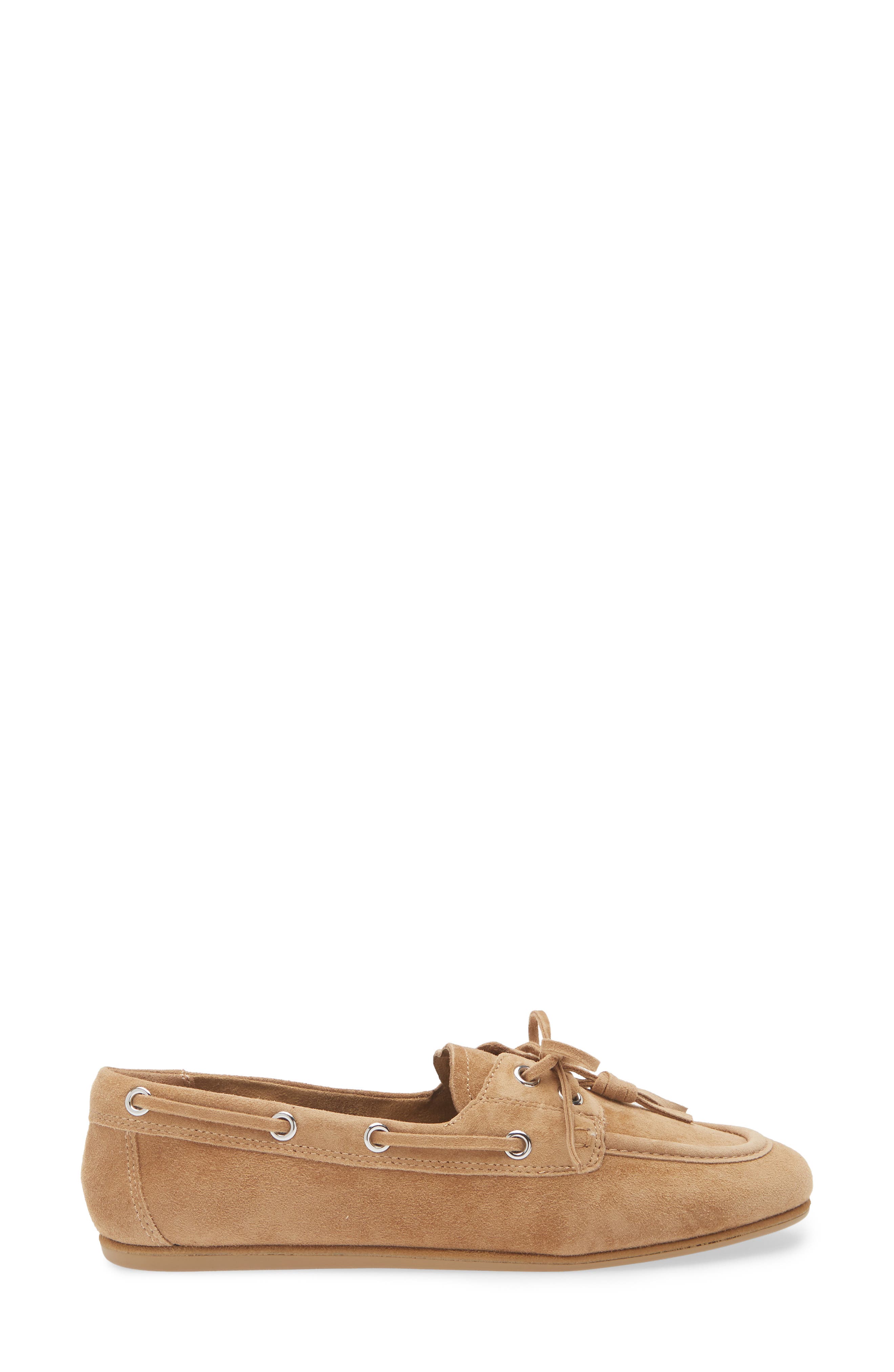 MANGO Lace-Up Loafer, Alternate, color, Sand