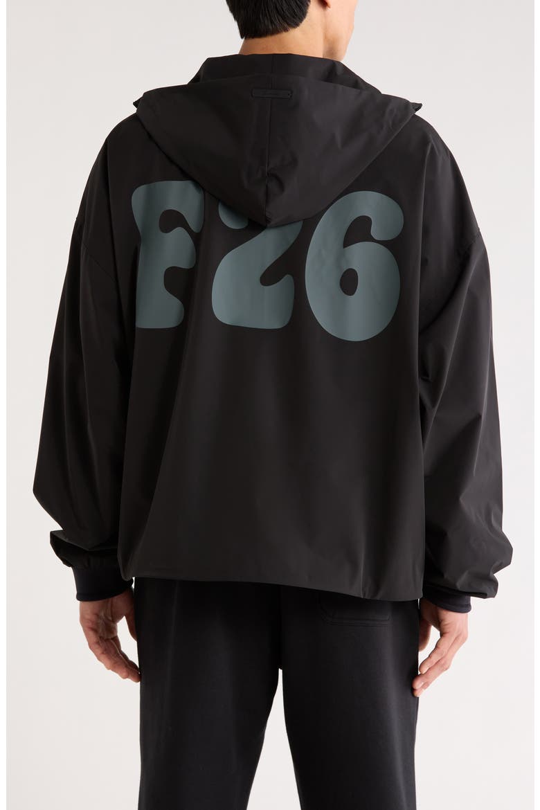 Full Zip Hooded Anorak, Alternate, color, VINTAGE BLACK