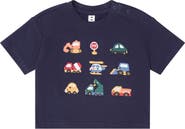 Huxbaby Construction Navy Tee
