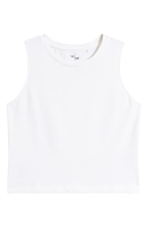 Nic + Zoe Nic+zoe Perfect Knit Layer Tank In White