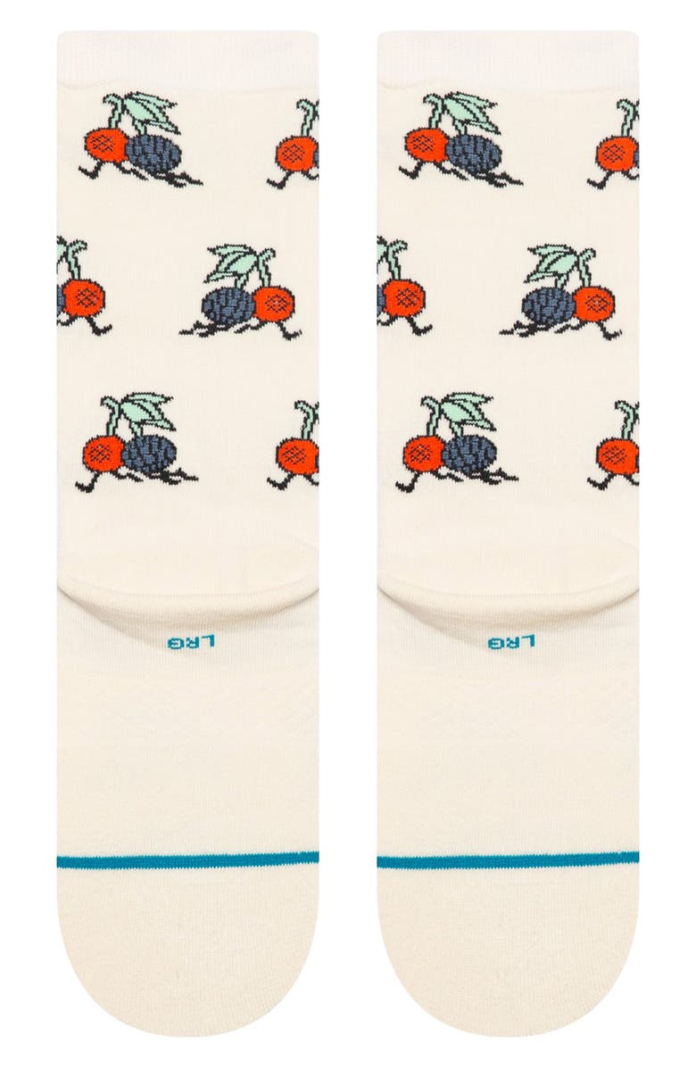 Stance Kids' Community Crew Socks, Alternate, color, Ivory