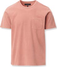 rag & bone Classic Fit Garment Dye Pocket T-Shirt