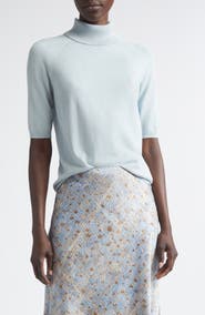 Lafayette 148 New York Raglan Sleeve Turtleneck Sweater