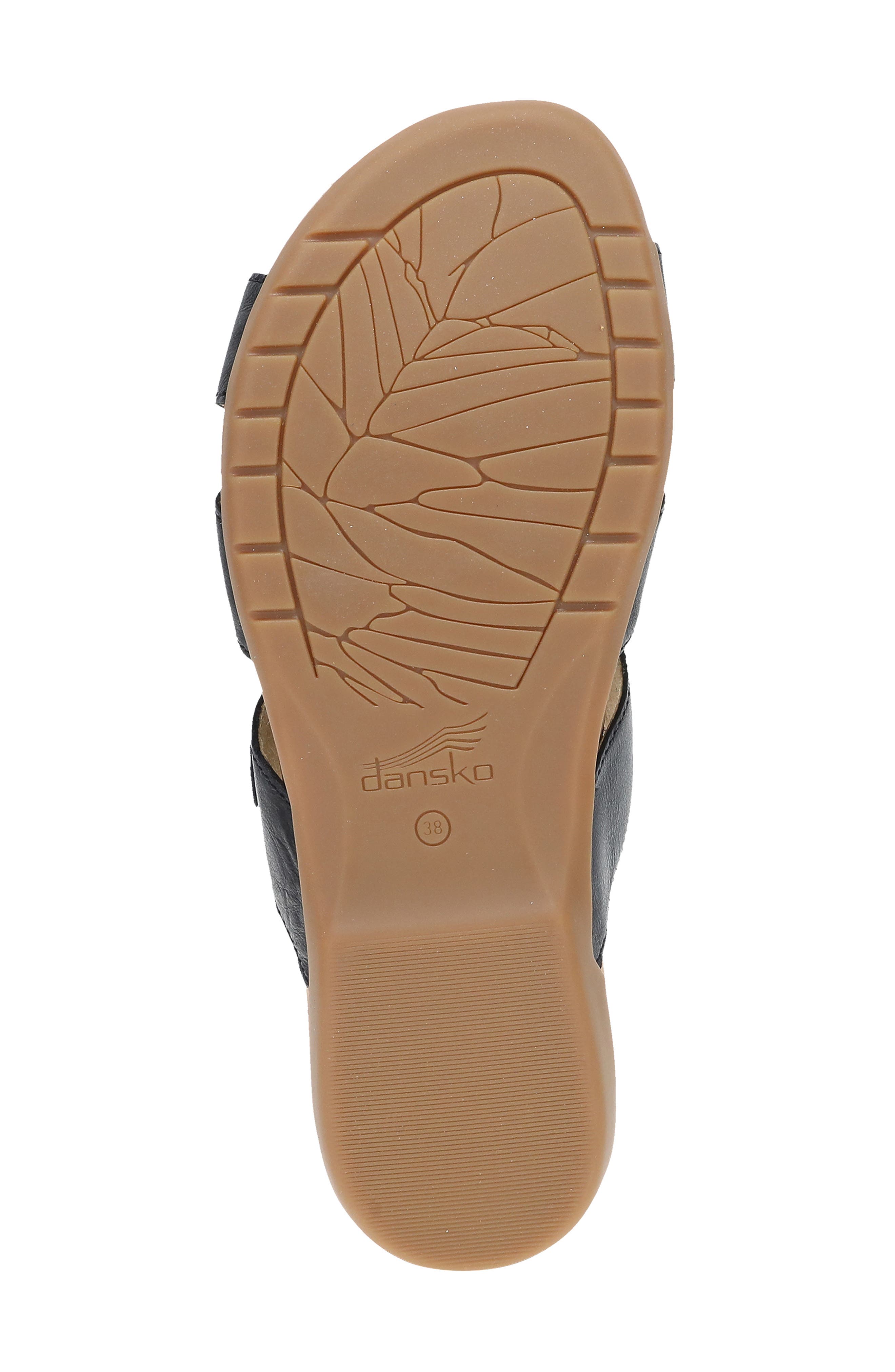 Dansko Regan Slide Sandal, Alternate, color, Black