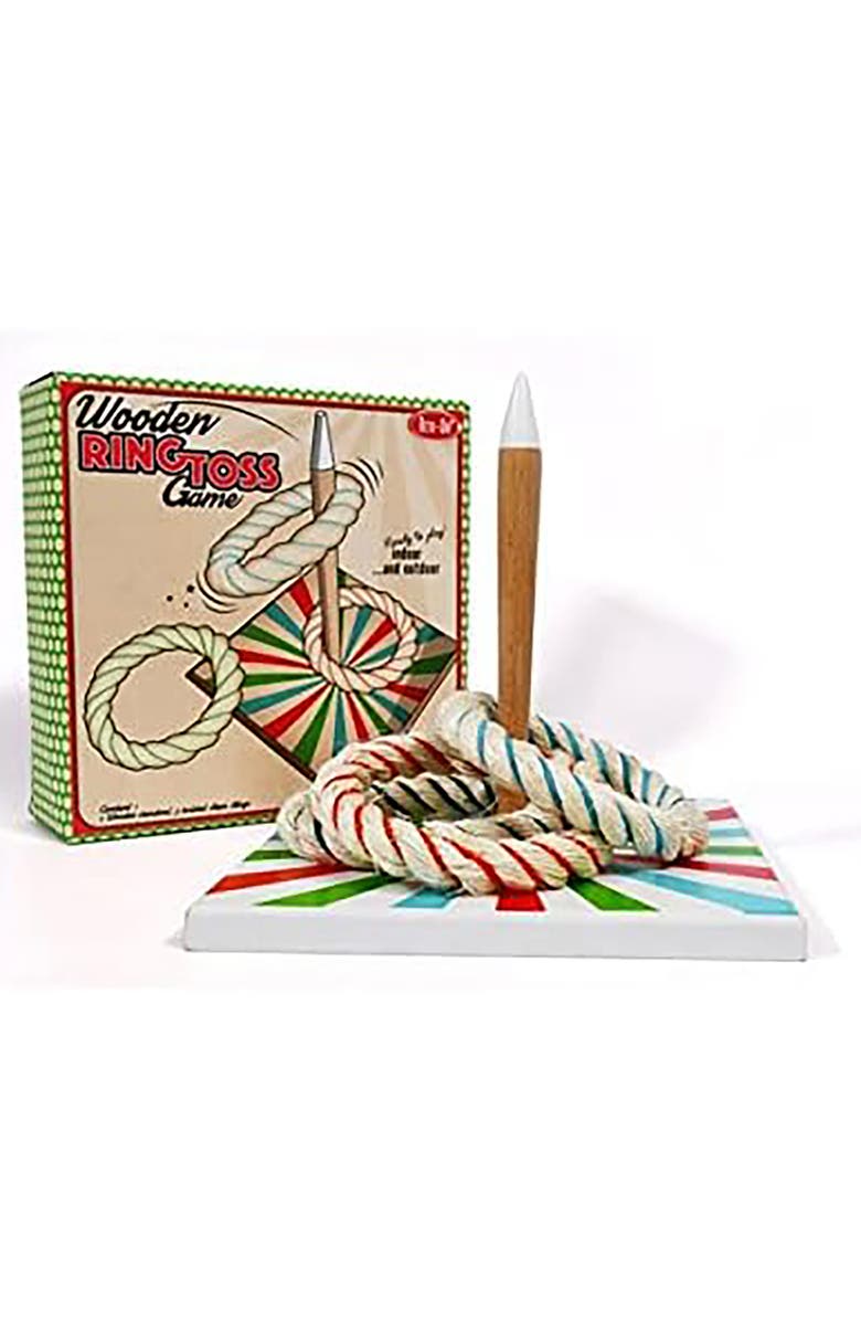 Fun2Give Retroh! Ring Toss Game, Ages 3+, Alternate, color, Multicolored