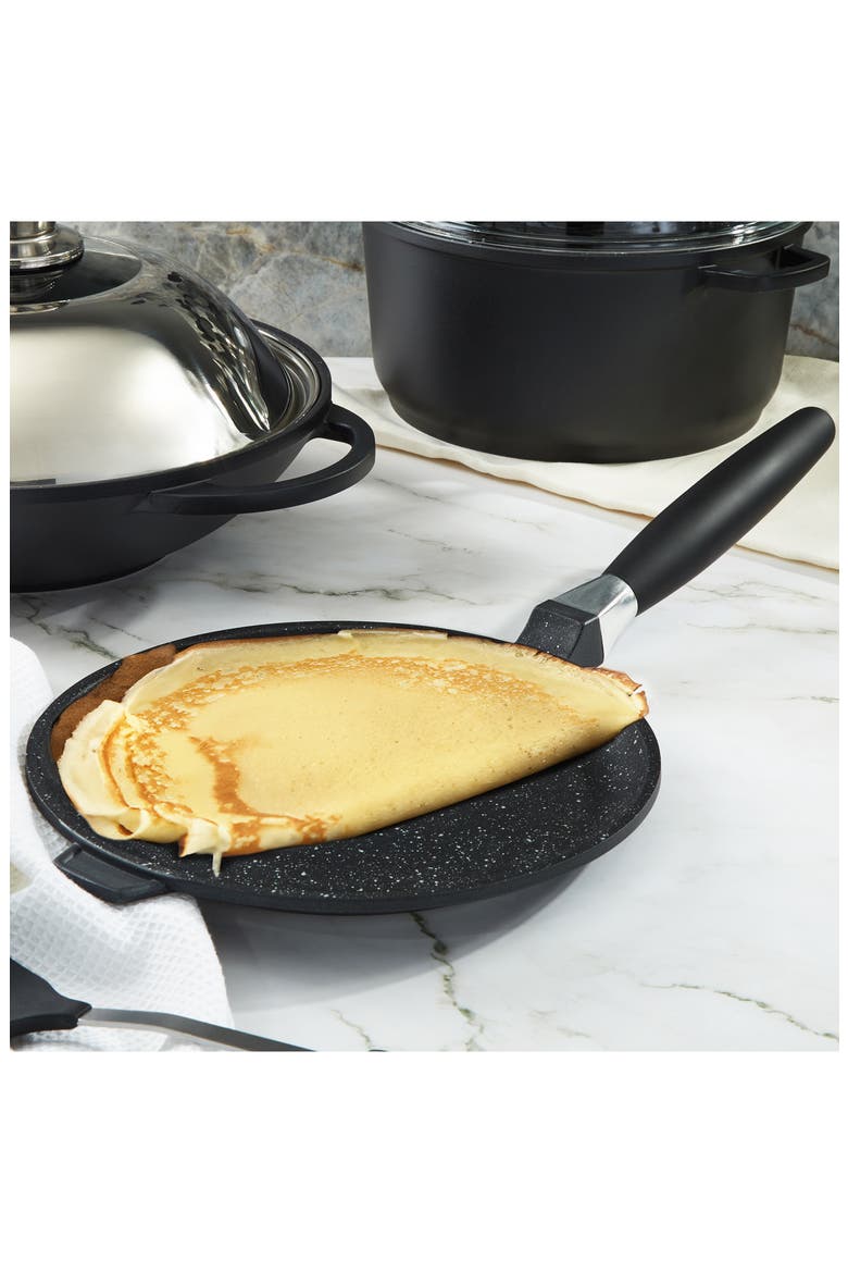 Eurocast 6-Piece Chef Add-On Cookware Set, Alternate, color, BLACK