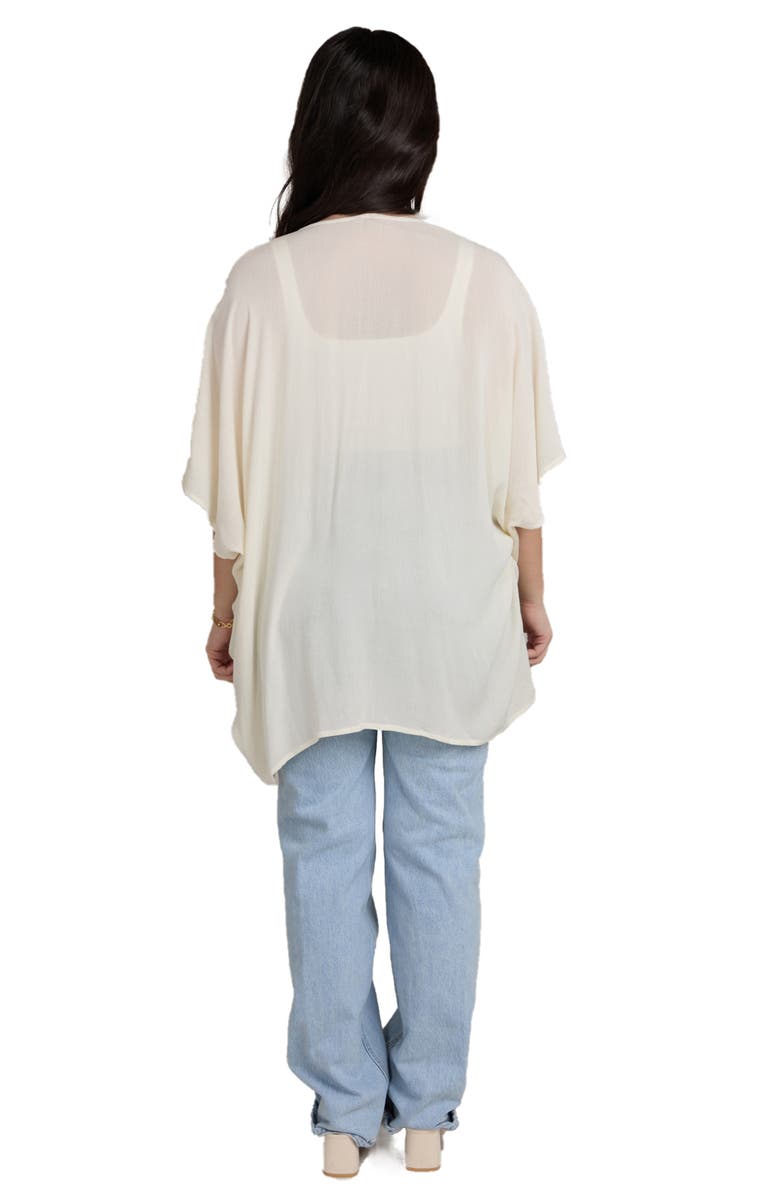 Gathered Ruched Duster