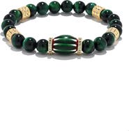 EYE CANDY LOS ANGELES Zephyrine Pavé Beaded Stretch Bracelet