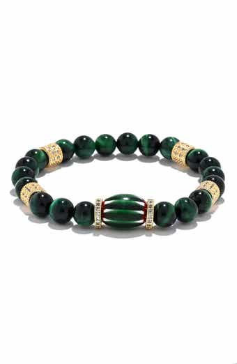 Zephyrine Pavé Beaded Stretch Bracelet