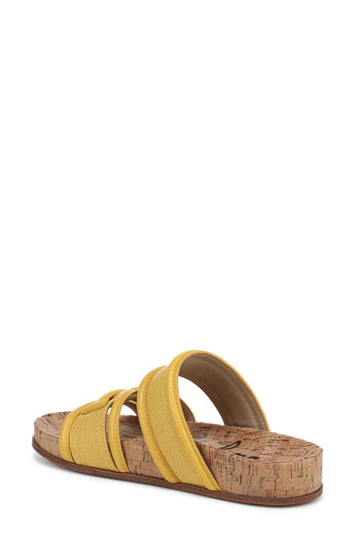 Sam Edelman Rowan Platform Sandal In Sunflower