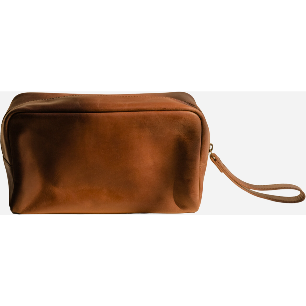 Able Avery Dopp Kit In Whiskey