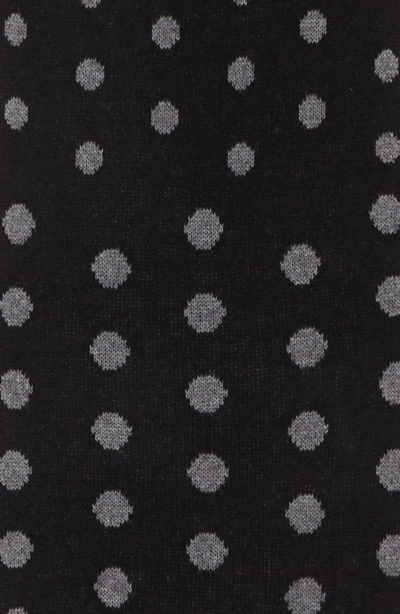 Halogen<sup>®</sup> Polka Dot Cashmere Muffler, Alternate, color, 