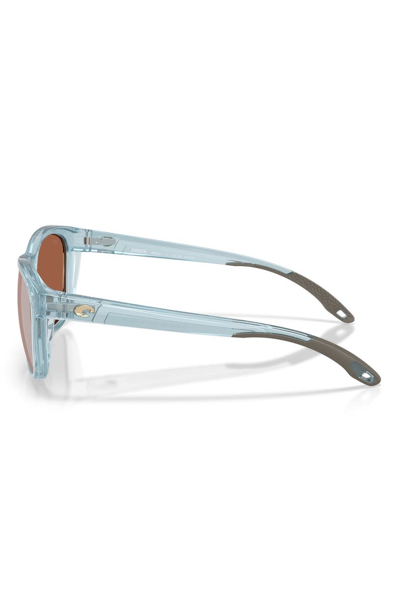 Costa Del Mar Aleta 54mm Sunglasses, Alternate, color, Translucent Silt Blue 580P
