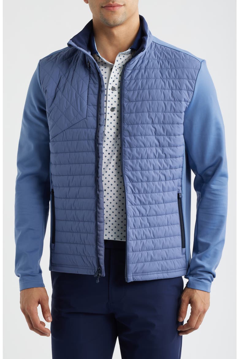 Yukon Mixed Media Jacket, Main, color, FALCON