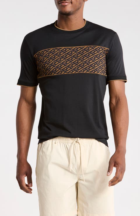Tipped Knit T-Shirt