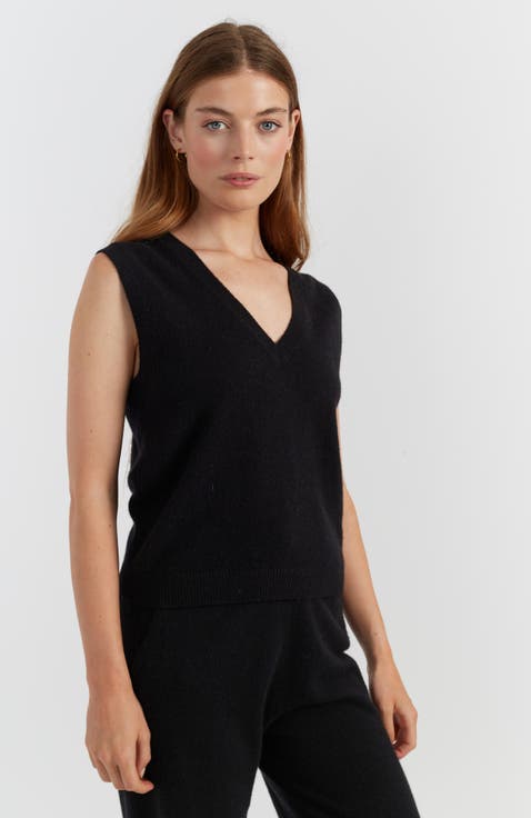 Cloud Cashmere Knit Tank Top