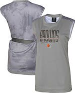 Outerstuff Women's Gray Cleveland Browns No Sweat Tank Top