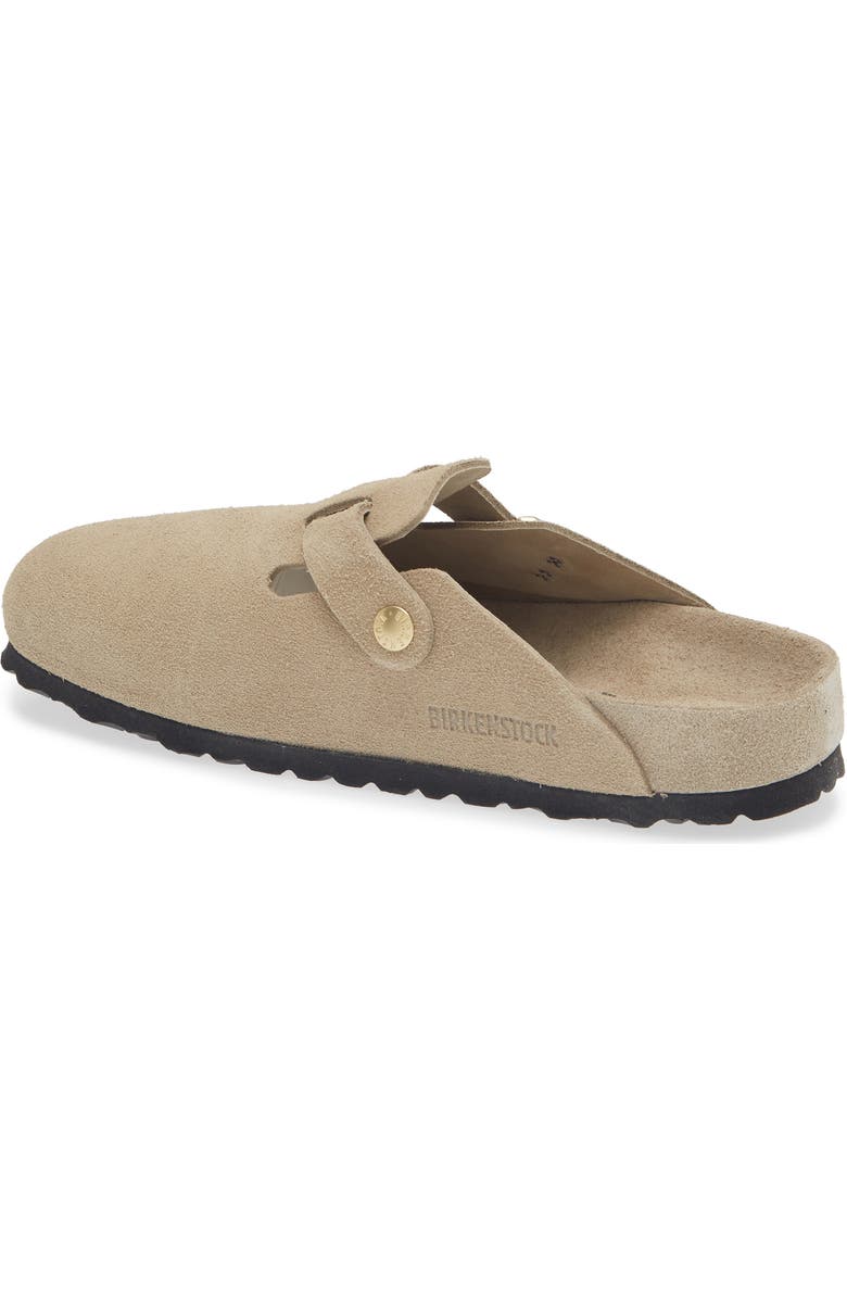 Birkenstock Boston Exquisite Clog, Alternate, color, Taupe Suede