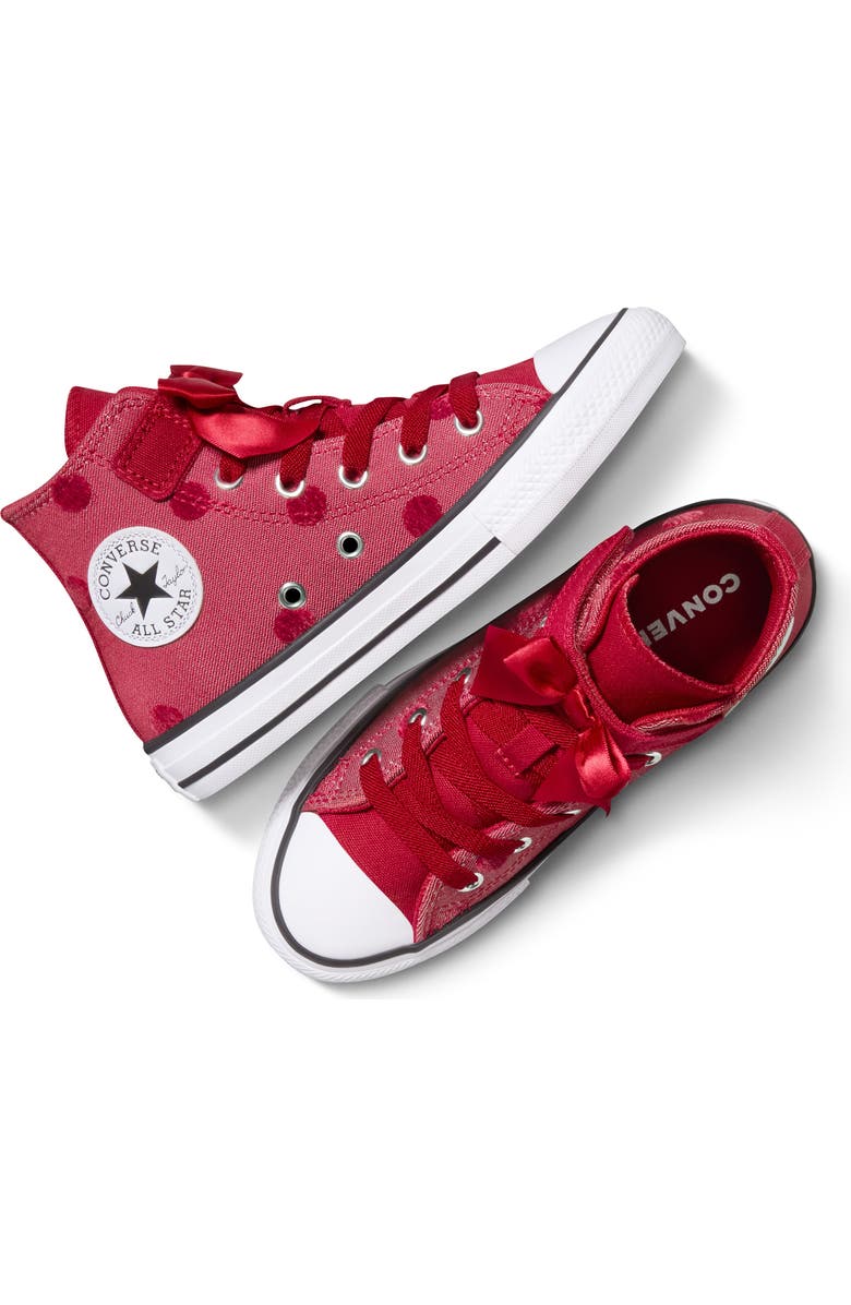 Converse Kids' Chuck Taylor All Star Bow Easy On Canvas High Top Sneaker, Alternate, color, Days Ahead/ White/ Days Ahead