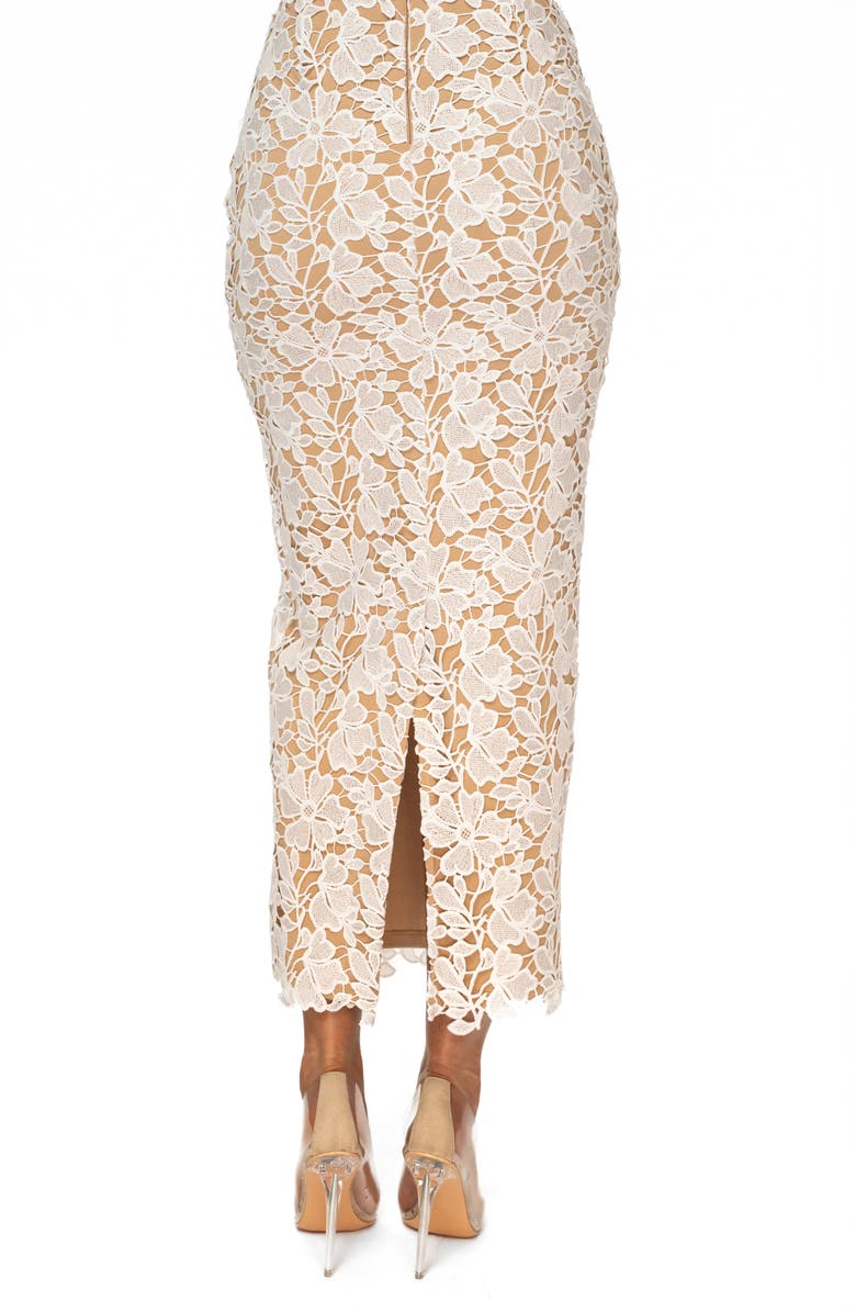 JLUXLABEL Lace Romance Skirt, Alternate, color, 