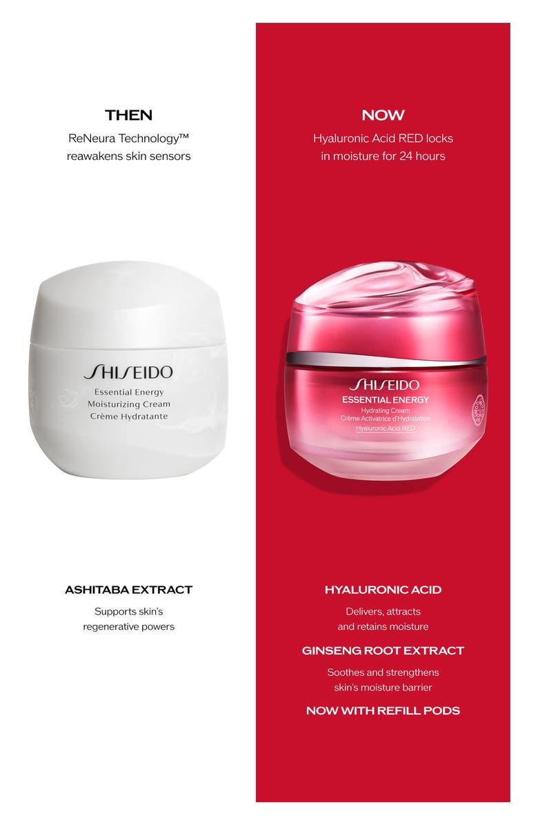 Shiseido Essential Energy Refillable Hydrating Cream, Alternate, color,
