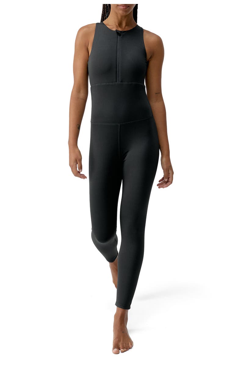 Born Living Yoga Corpo Performance Sport Jumpsuit, Main, color, Black