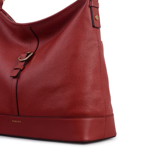 Radley Ebury Medium Ziptop Shoulder Bag In Burgundy
