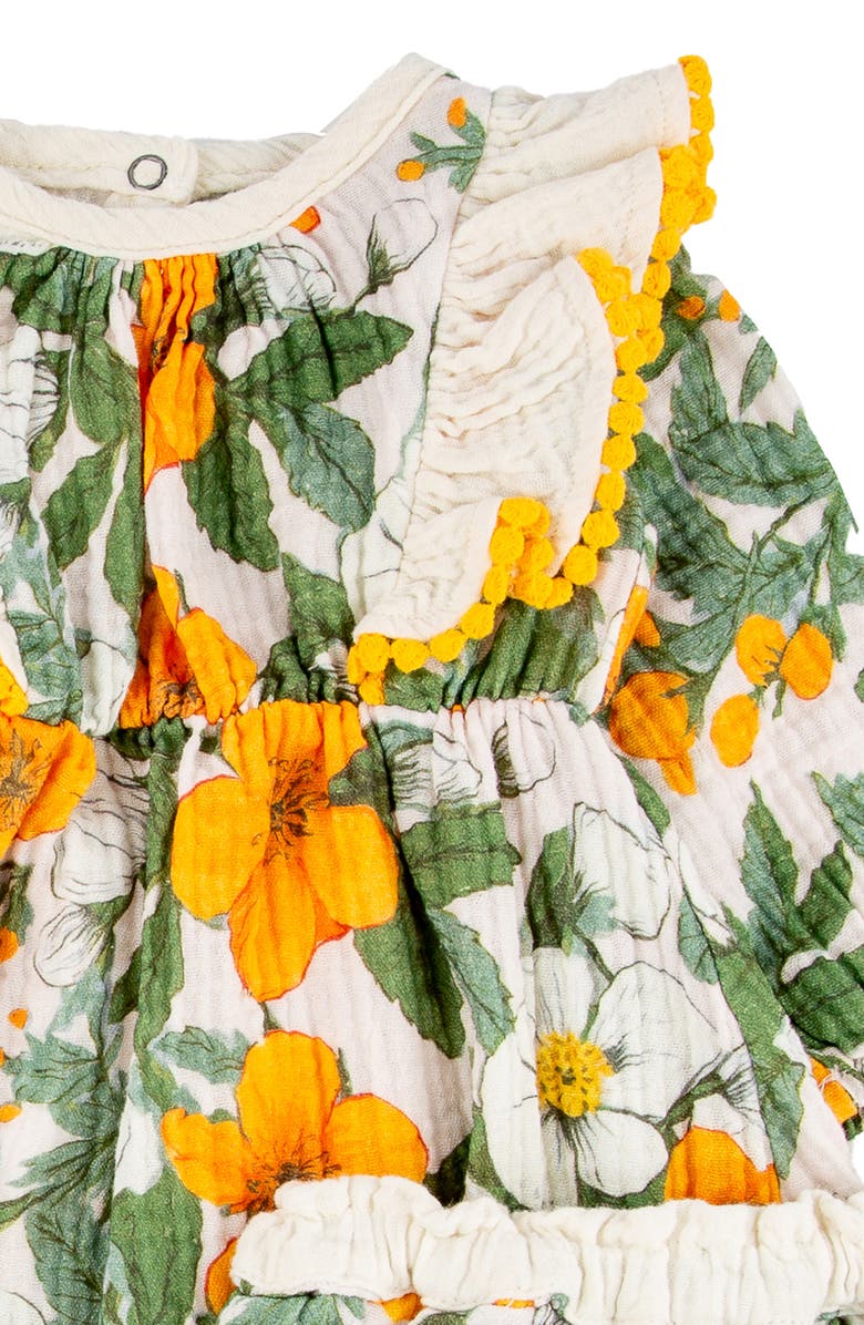 Miki Miette Mia Floral Ruffle Tank & Bloomers Set, Alternate, color, 