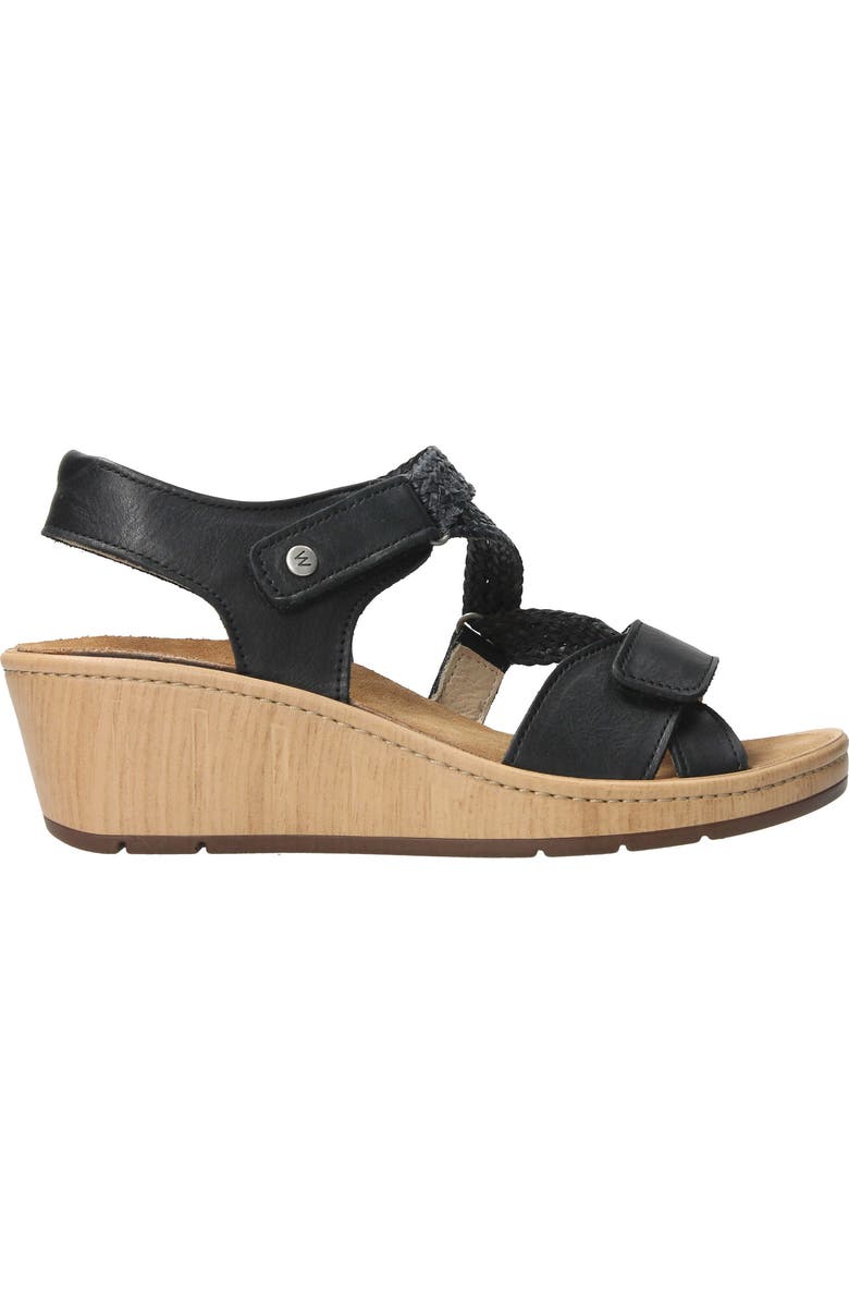 Wolky La Jolla Ankle Strap Platform Wedge Sandal, Alternate, color,