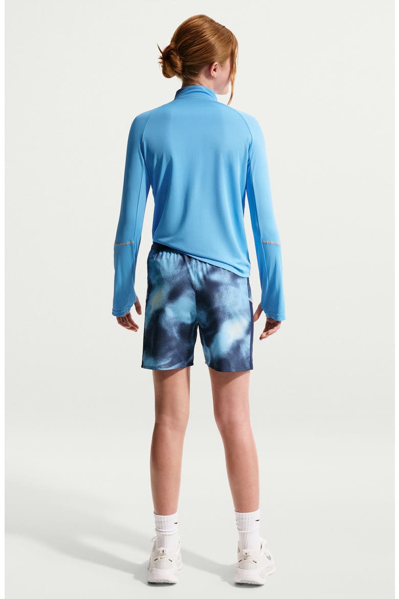 Kids' Miler Running Shorts, Alternate, color, FOOTBALL BLUE/ MIDNIGHT NAVY