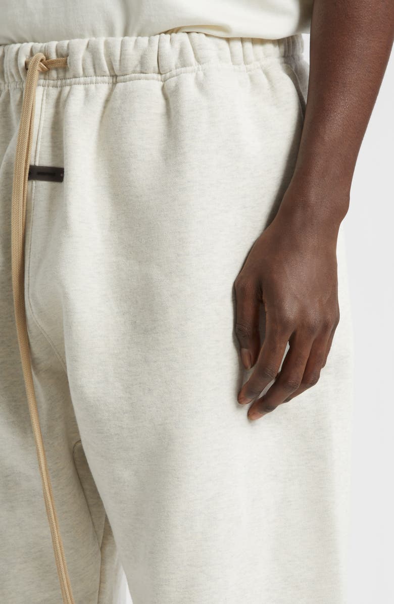 Fear of God Essentials Flare Sweatpants, Alternate, color, Oatmeal Heather