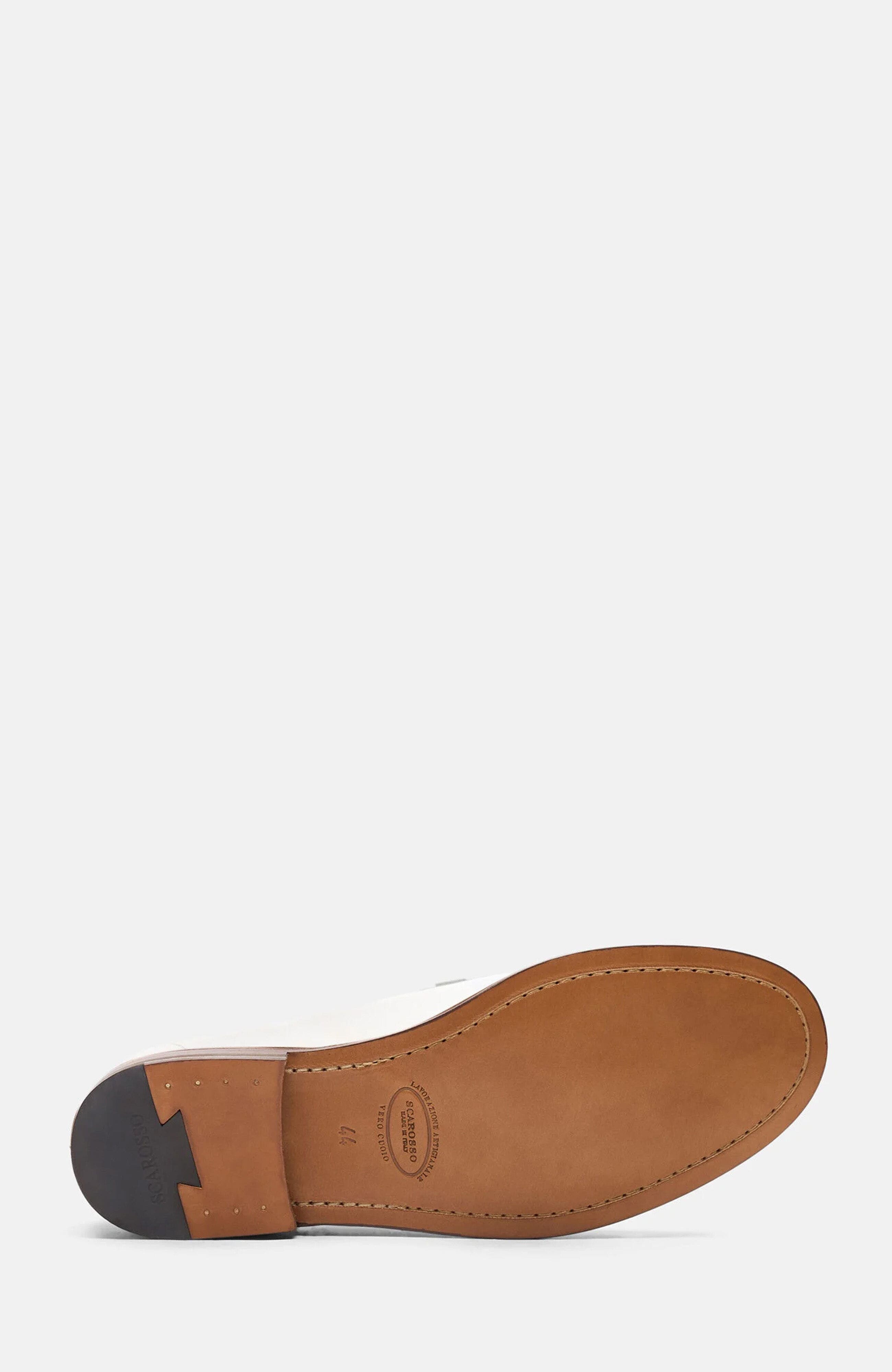Austin Loafers, Alternate, color, White - Calf