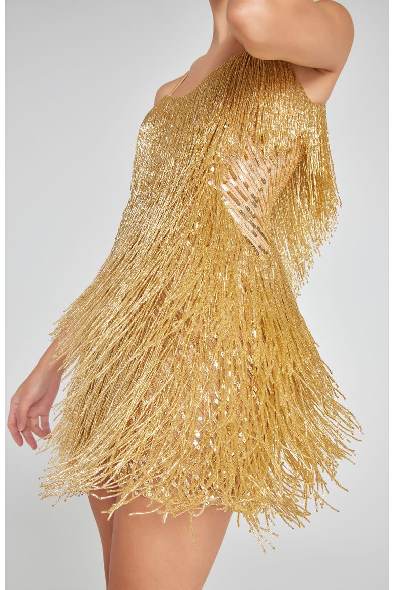 tammy gold dress AZELMA MAXI DRESS