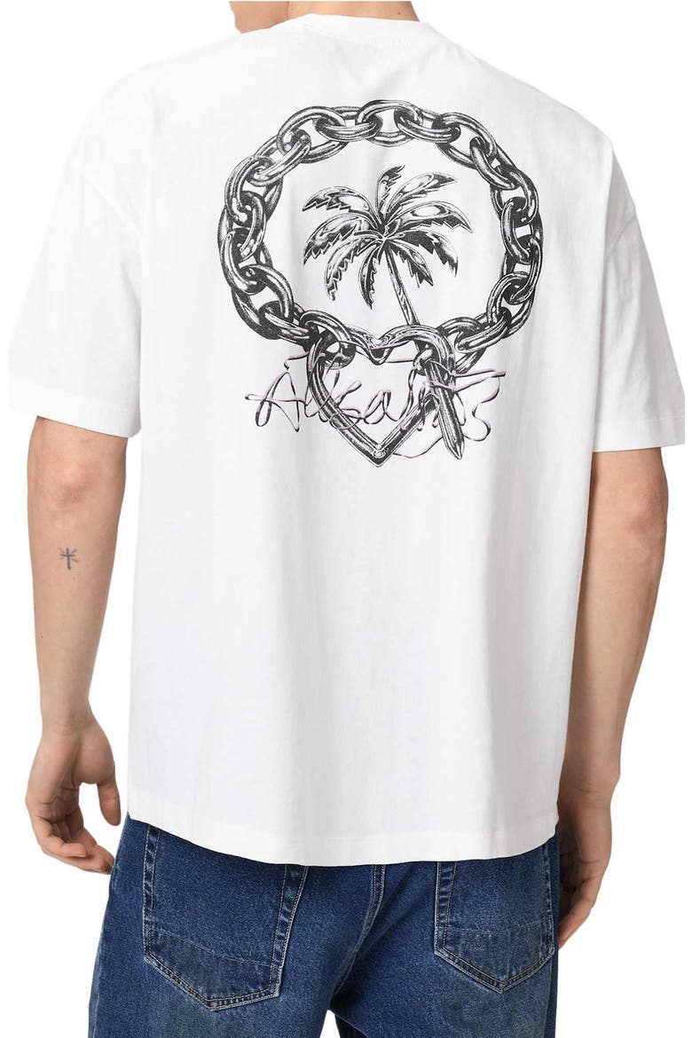 Chromer Graphic T-Shirt, Alternate, color, OPTIC WHITE