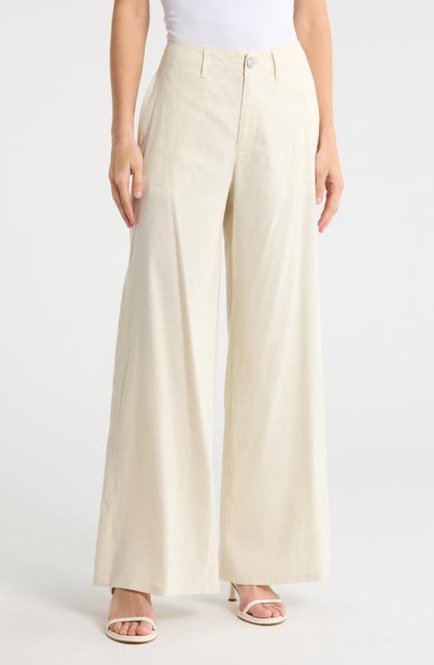 Serena Linen High Rise Trousers