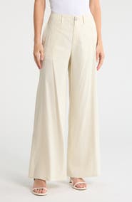 rag & bone Serena Linen High Rise Trousers