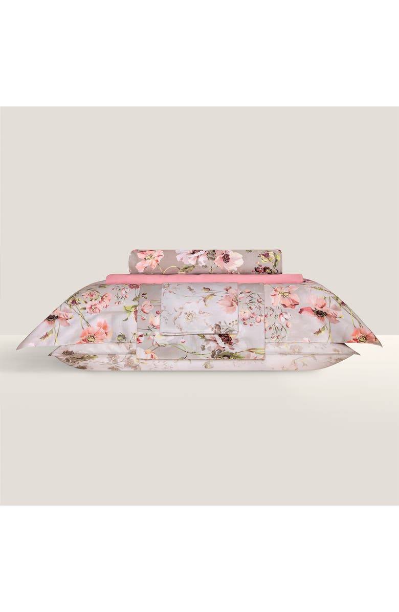 Togas Henrietta Fitted Sheet, Alternate, color, Pink